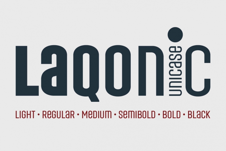 Laqonic 4F Font Font Download