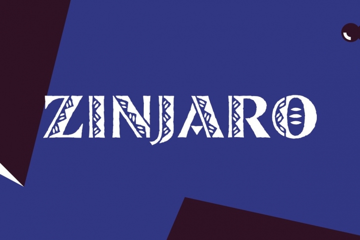 Zinjaro Font Font Download