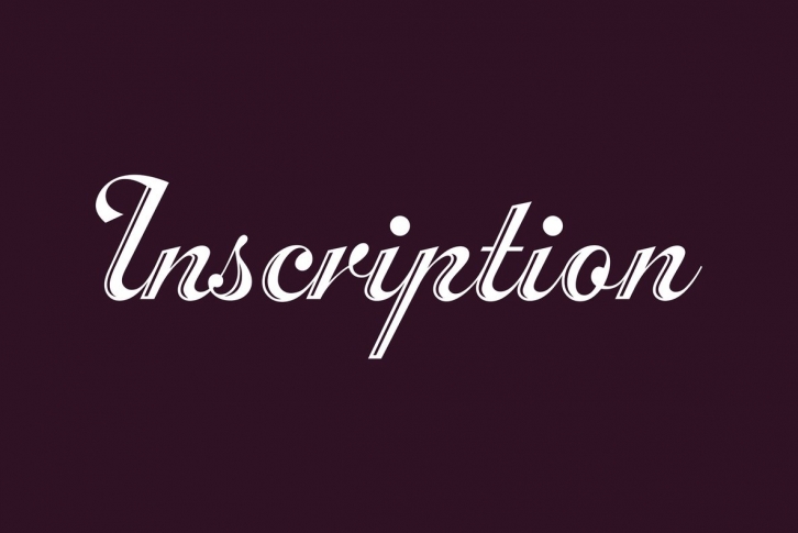 Inscription Font Font Download