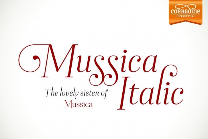 Mussica Italic Font Font Download