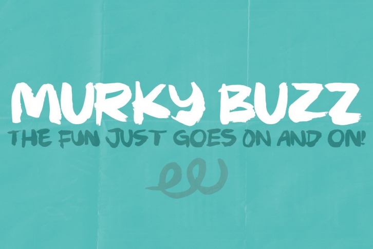 Murky Buzz Font Font Download