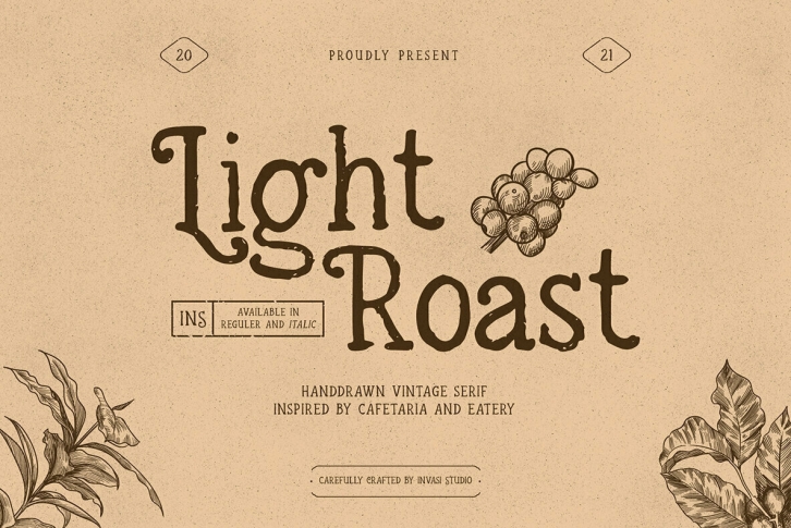 Light Roast Font Font Download