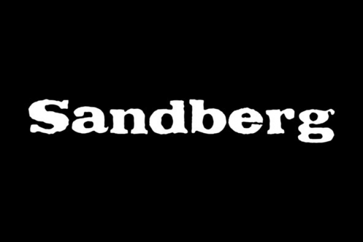 Sandberg Honorarium Font Font Download