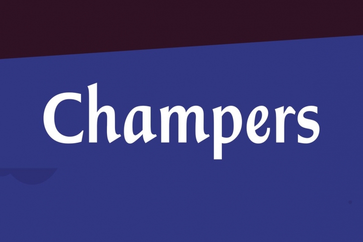 Champers Font Font Download