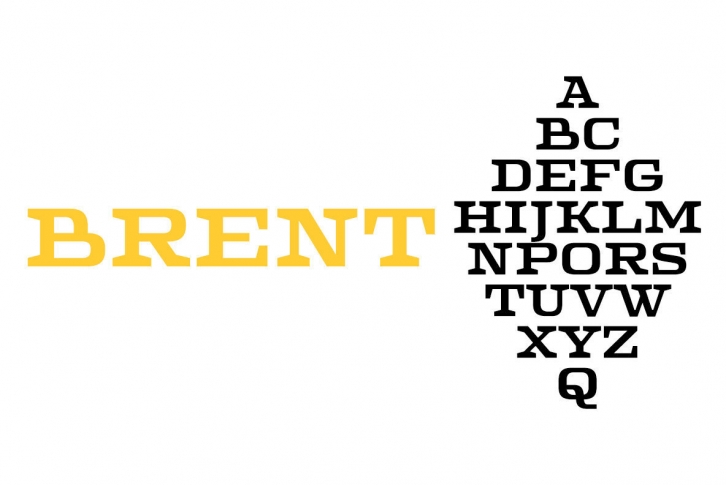 Brent 4F Font Font Download