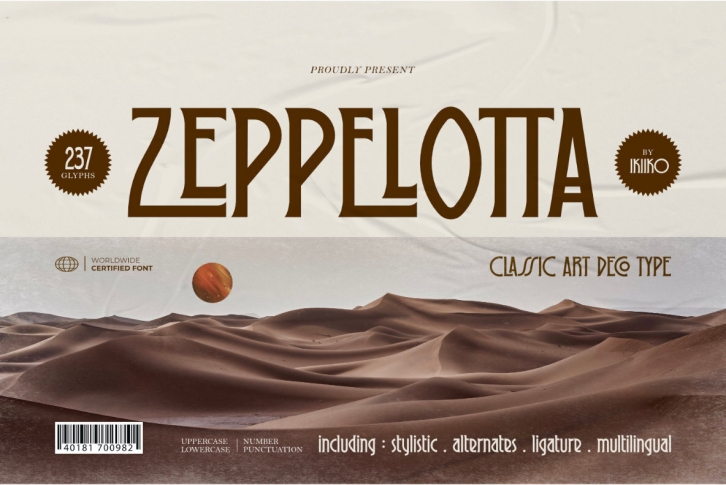 Zeppelotta Font Font Download