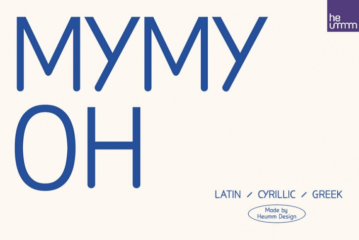 HU Mymyoh Font Font Download