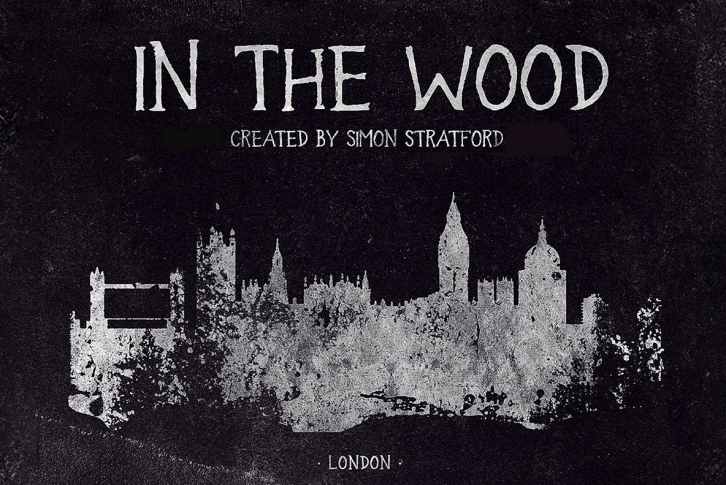 In the wood Font Font Download