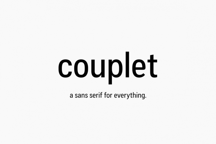 Couplet CF Font Font Download