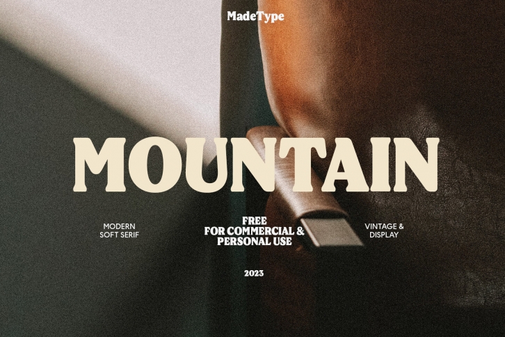 MADE Mountain Font Font Download