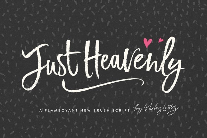 Just Heavenly Font Font Download