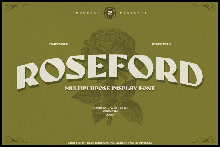 Roseford Font Font Download