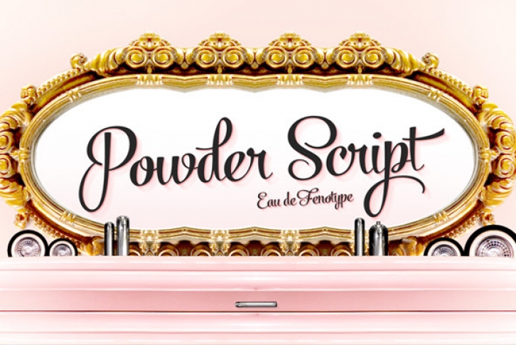 Powder Script Font Font Download