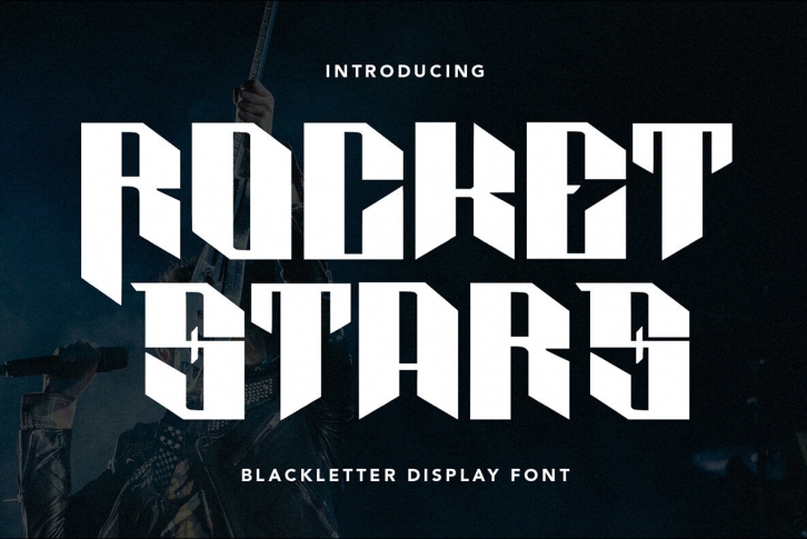 Rocket Stars Font Font Download