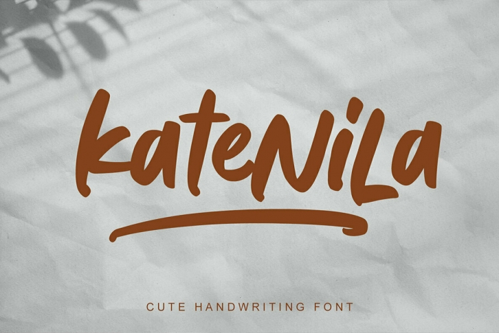 Katenila Font Font Download