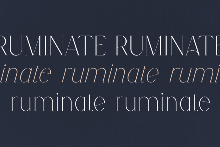 Ruminate Font Font Download