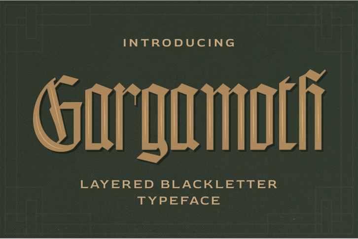 Gargamoth Font Font Download