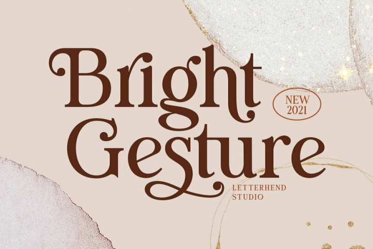 Bright Gesture Font Font Download