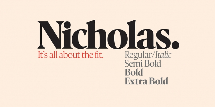 Nicholas Font Font Download