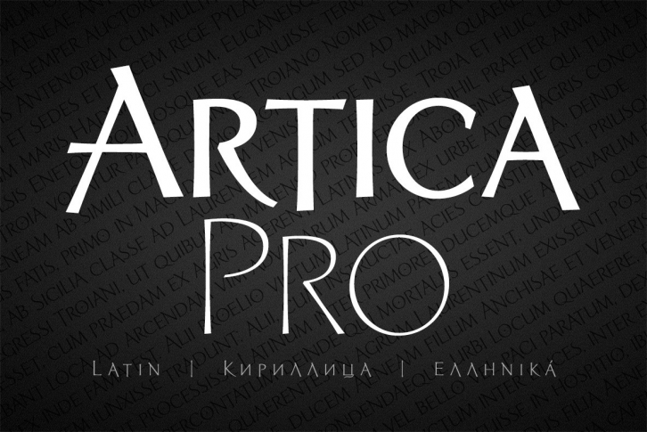 Artica Pro Font Font Download