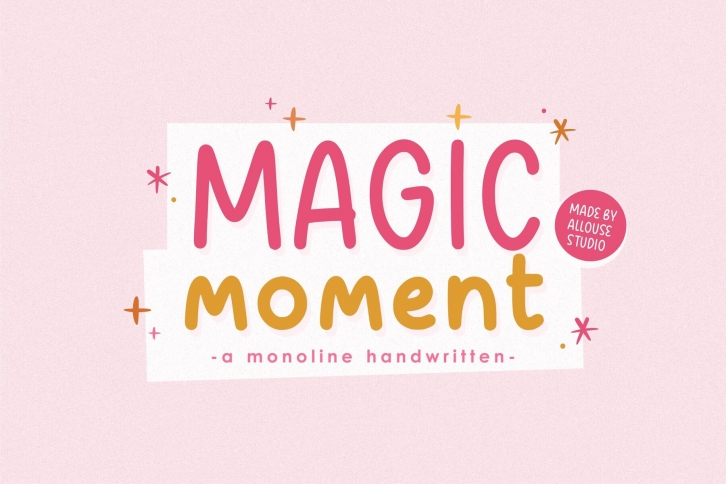 Magic Moment Font Font Download