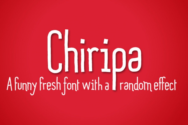 Chiripa Font Font Download