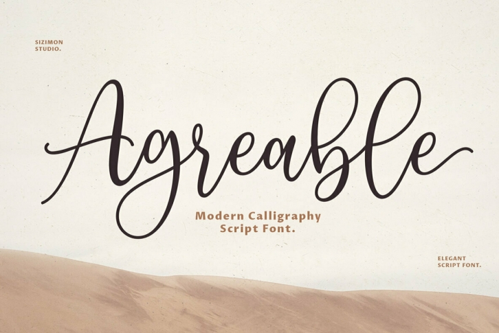 Agreable Font Font Download