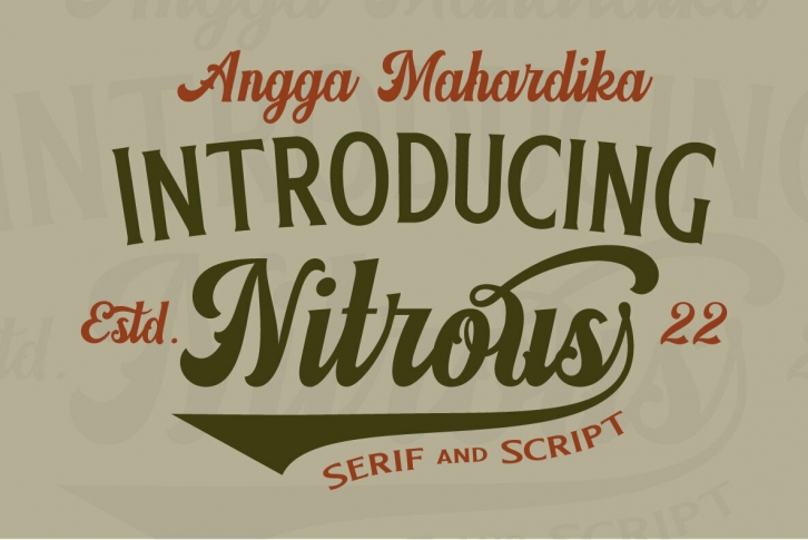 Nitrous Font Font Download