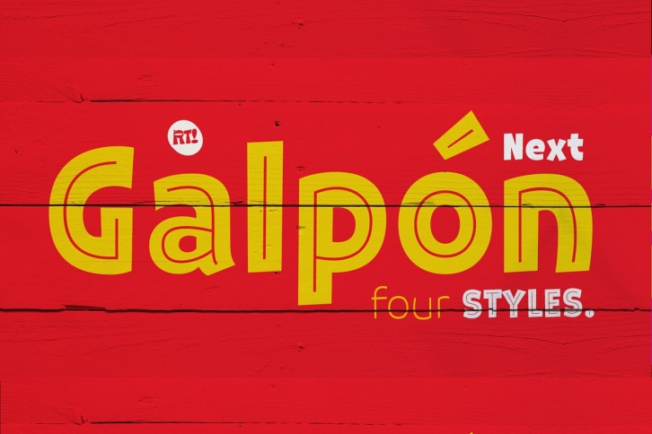 Galpon Next Font Font Download