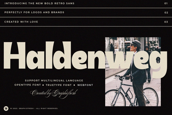 Haldenweg Font Font Download