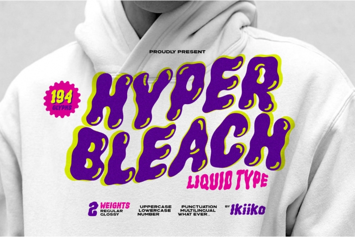 Hyper Bleach Font Font Download