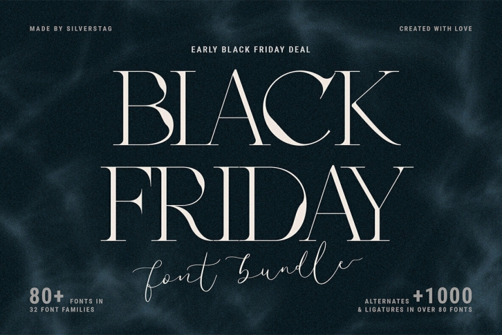 SilverStag - Black Friday Bundle Font Download