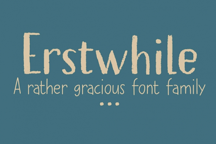 Erstwhile Font Font Download