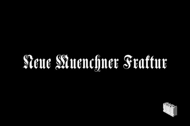 Neue Muenchner Fraktur Font Font Download