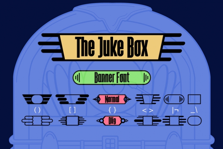 The Juke Box Font Font Download