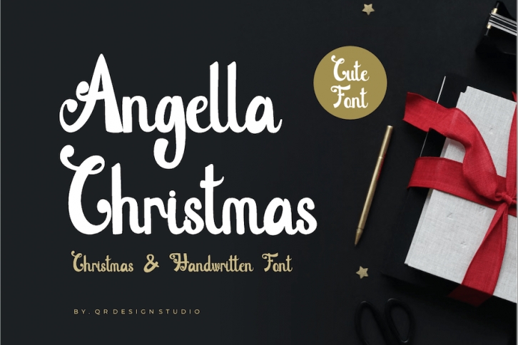 Angella Christmas Font Download