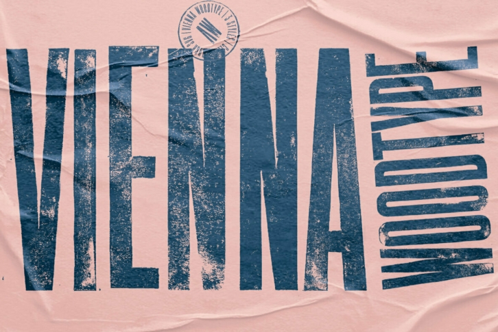 Vienna Woodtype Font Font Download