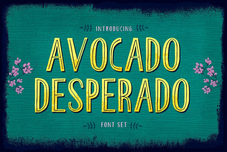 Avocado Desperado Font Font Download