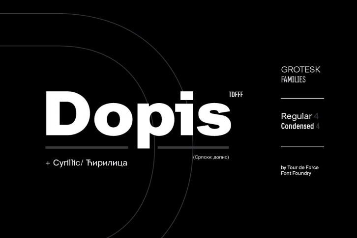 Dopis Font Font Download