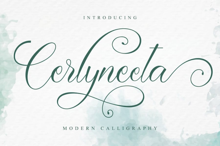 Cerlyneeta Calligraphy Font Font Download