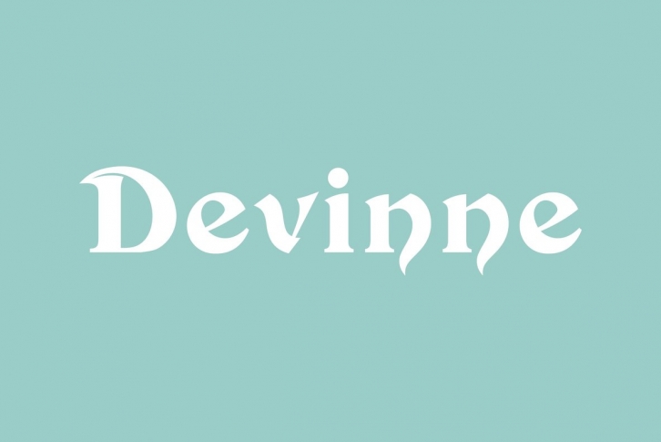 Devinne Font Font Download