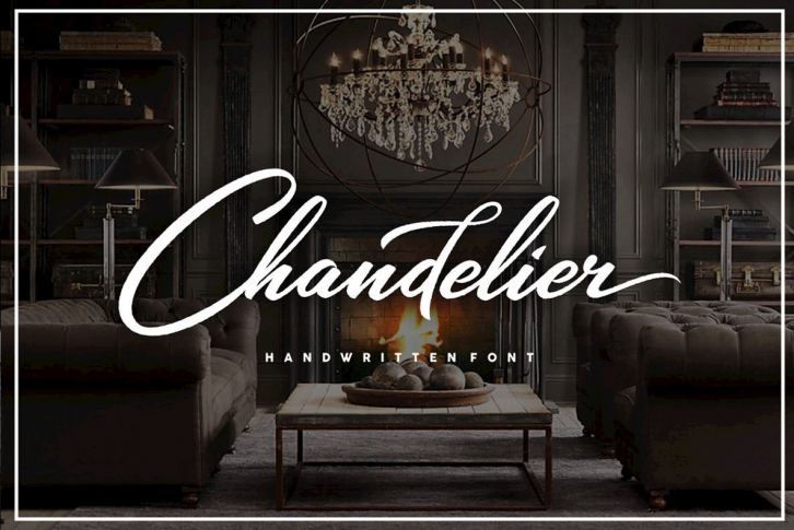 Chandelier Font Font Download