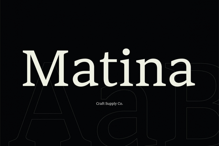 Matina Font Font Download