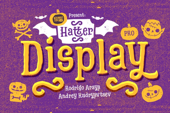 Hatter Display Pro Font Font Download