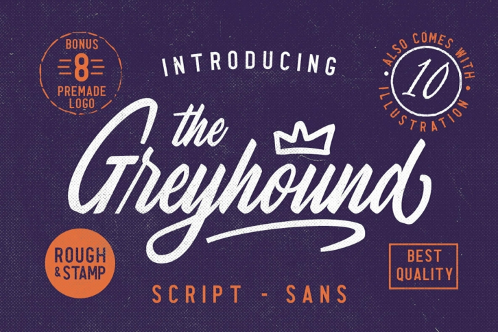 The Greyhound Duo Font Download