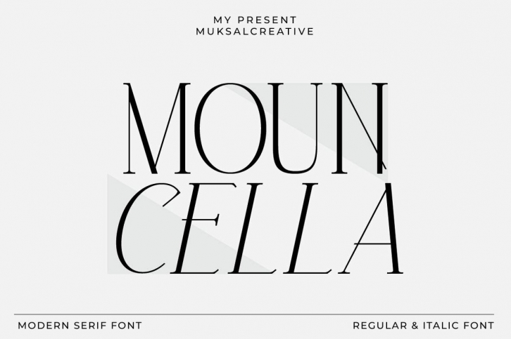 Mouncella Font Font Download