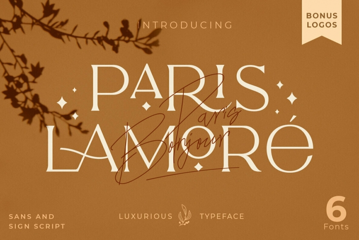 The Paris Lamore Sans  Script Font Font Download