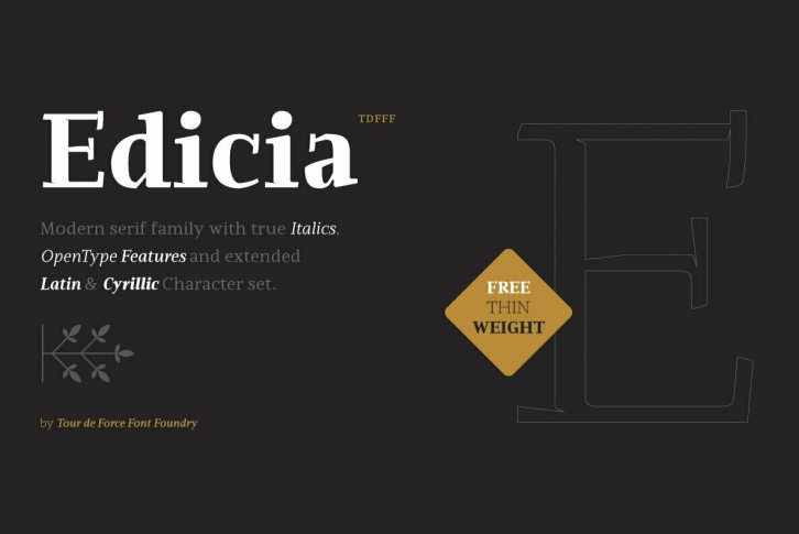 Edicia Font Font Download