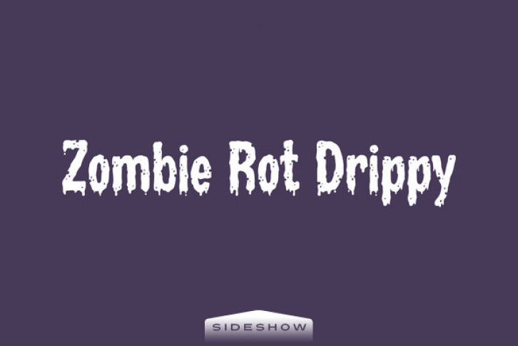 Zombie Rot Drippy Font Font Download