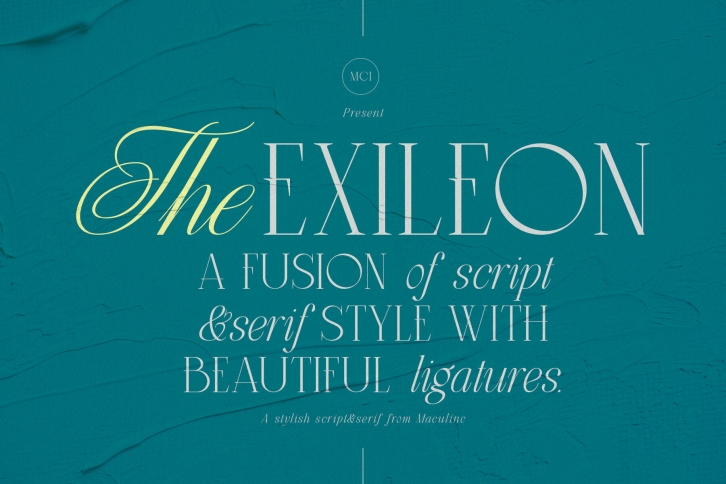 The Exileon Font Font Download